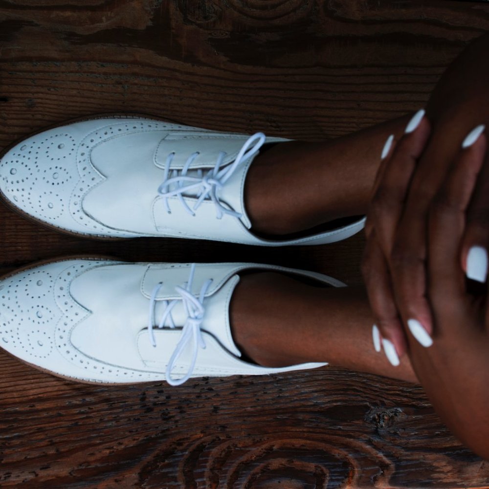 White Wingtip Oxford - Confidence Collection - Picture 4 of 9
